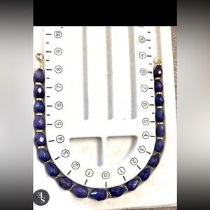 Mineral Grade 18” Blue Sapphire Necklace